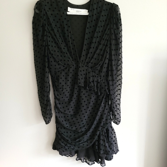 Iro Callagan Polka Dot Silk Dress - Picture 6 of 10